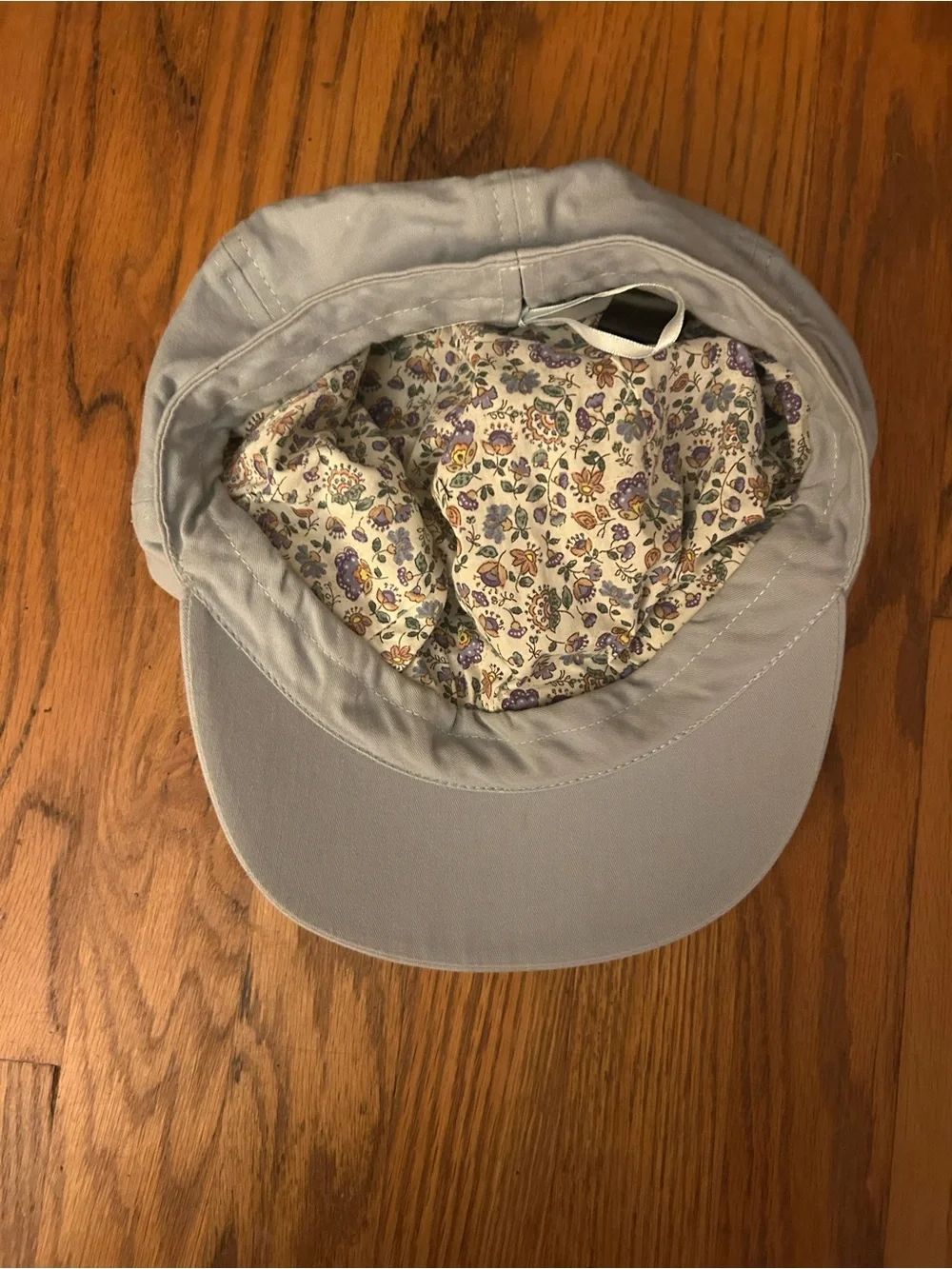 Light Gray Women's Soft Cotton Newsboy Cap